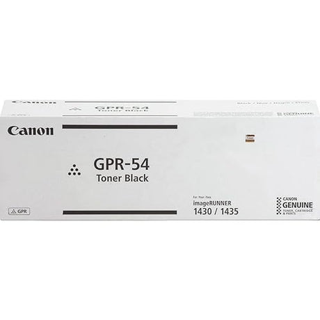 Canon 9436B003AA (Gpr-54) Black Toner Cartridge (17600 Yield) Toner