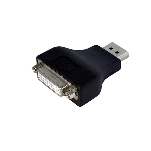 StarTech.com Compact DisplayPort to DVI Adapter - DisplayPort to DVI-D Adapter/Video Converter 1080p - DP to DVI Monitor/Display Adapter Dongle - DP to DVI Adapter - Latching DP Connector (DP2DVIADAP)