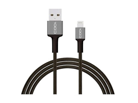 CODi 6' Braided Nylon USB-A to Lightning (MFI Certified) Charge & Sync Cable