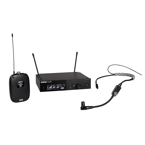 Shure SLXD14/SM35 Wireless Microphone System with Bodypack and SM35 Headworn Mic G58 Band (470-514 MHz)