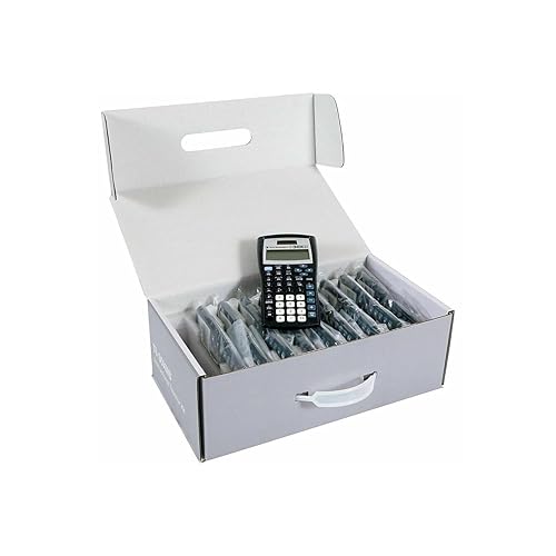 Texas Instruments 30XIISTKT1L1B Ti 30XIIS Teacher Kit Scientific Calculator Black, Blue Teacher Pack