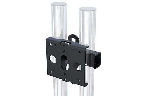 Heavy Duty Clamp Adapter and Mount for Flat Panel Screen