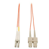 Tripp Lite N516-07M 7M Duplex MMF 50/125 Patch Cable LC/SC (Orange) 7 meters