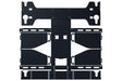 SAMSUNG Full Motion Slim TV Wall Mount, Fits 56 inch 75 inch TVs, Minimizes TV-to-Wall Gap, Adjustable Left and Right, Tilt and Swivel, WMN-B16FB/ZA, 2022, Black
