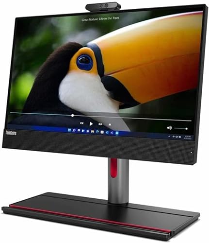 Lenovo ThinkCentre M70a Gen 3, 21.5 FHD, Intel Core i5-12400, 16GB DDR4 RAM,1TB SSD, IR Camera, Win 10 Pro, Black, 3 Year onsite