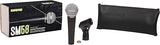 Shure SM58 Professional XLR Dynamic Vocal Microphone – Cardioid Mic for Live Performance, Studio Recording, Podcasting & Broadcasting (SM58-LC) SM58-LC Only