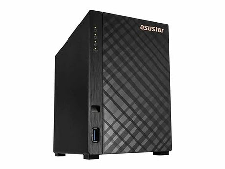 Asustor AS1102TL Drivestor 2 Lite 2 Bay NAS Quad-Core 1.7GHz CPU 1GbE Port 1GB DDR4 (Diskless)