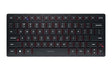 Cherry KW 9200 Mini Wireless Rechargeable Compact Keyboard. with Bluetooth 5.0 and Wired Connection