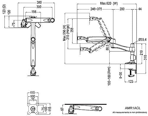 Amer AMR1ACL - Mounting Kit