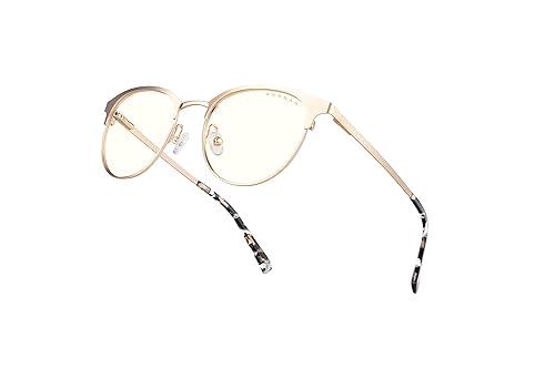 Gunnar Optiks Unisex's Apex Reading Glasses 51 mm Gold