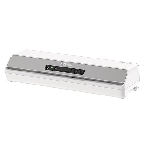 Fellowes Amaris 125 laminator Machine, School or Office use, 12.5 max Width, with 10 Jam Free Laminating Sheets