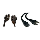 Tripp Lite 10ft Power Cord Extension Cable 5-15P To 5-15R Heavy Duty 15A 14AWG 10