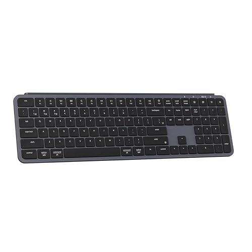 Keychron B6 Pro Ultra Thin Wireless Keypad, Full-Size QMK with Numeric Keypad, 2.4GHz/Bluetooth 5.2/USB Connection, Long Battery Life, Compatible with Mac Windows Linux - White