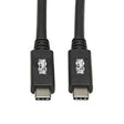 Tripp Lite USB C Cable USB 3.1 Gen 2, 5A Rating 10Gbps M/M USB Type C 20in (U420-20N-G2-5A)