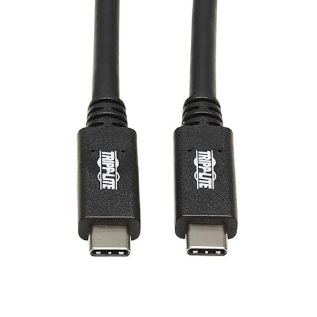 Tripp Lite USB C Cable USB 3.1 Gen 2, 5A Rating 10Gbps M/M USB Type C 20in (U420-20N-G2-5A)