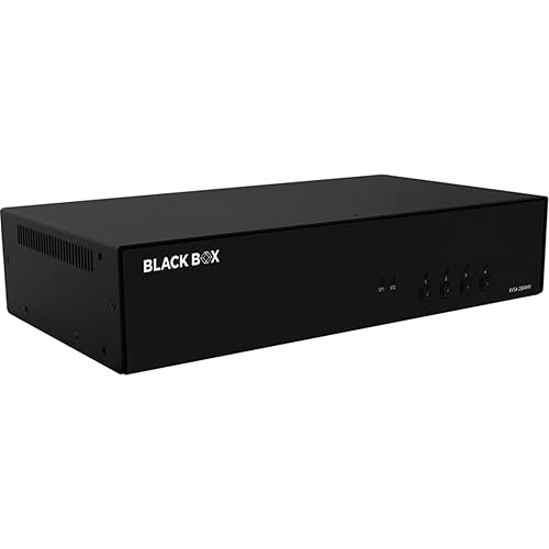 Black Box Secure KVM Switch - FlexPort HDMI/DisplayPort - 2 Computer(s