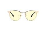 Gunnar Optiks Unisex's Apes Reading Glasses, Gold, 51 mm