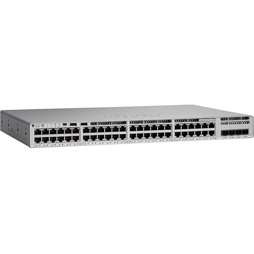 Cisco Catalyst 9200L48-port Partial PoE+ 4x1G Uplink Switch, Network Essentials