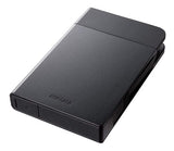 Buffalo MiniStation Extreme NFC USB 3.0 2 TB Rugged Portable Hard Drive (HD-PZN2.0U3B), Black