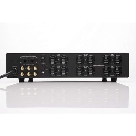 Furman Elite15DM i Linear Filtering AC Power Conditioner - Rack Mountable - 13 Outlets - Digital Meters - 15A Maximum - Studio and Home Theater Quality - Black