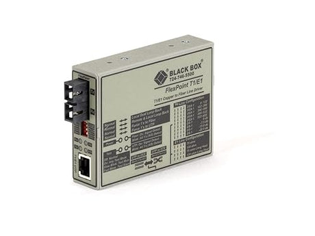 BLACK BOX NETWORK SERVICES FLEXPOINT T1/E1 TO FIBER LINE DRIVER, SI