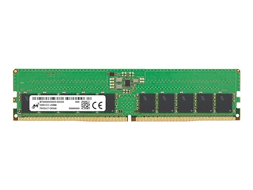 Server Memory Module|MICRON|DDR5|16GB|UDIMM/ECC|4800MHz|CL 40|1.1V|MTC10C1084S1EC48BA1R