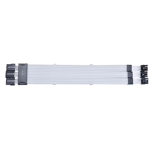 Lian Li Strimer Addressable RGB Power Cable with 2.4GHz Signal, Light Guides, Wireless Driver Not Included; Driver Required (PW12-1W)