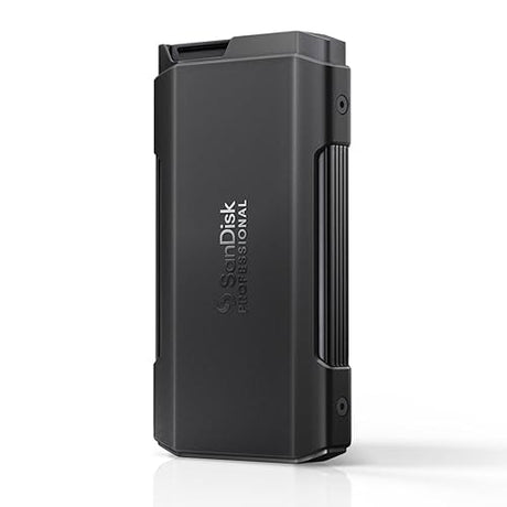 SanDisk Professional 0TB PRO-Blade Transport - Portable and Modular NVMe SSD, Up to 2000MB/s, USB-C, USB 3.2 gen 2x2, Solid State Drive - SDPM2NB-0000-GBAND