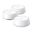 TP-Link Deco BE5000 Dual-Band WiFi 7 Mesh System (Deco BE25) – Supports 150+ Devices, 5GHz/2.4GHz, 2.5Gbps Ports, MLO, 4K-QAM, HomeShield Security, Universal Compatibility (3-Pack)