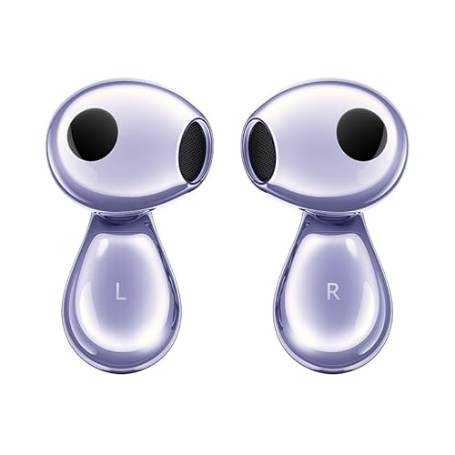 HUAWEI FreeBuds 6 Wireless Earbuds, Ear-Fitting Wearing, Dual-Driver True Sound, Stable & Clear Calls, Open-fit ANC, 36H Battery Life, IP54 Water-Resistant, iOS & Android, Purple Freebuds 6 Purple