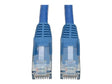 50pk 3ft Cat6 Blue Snagless Molded Patch Cable Rj45 (N201-003-BL50BP)