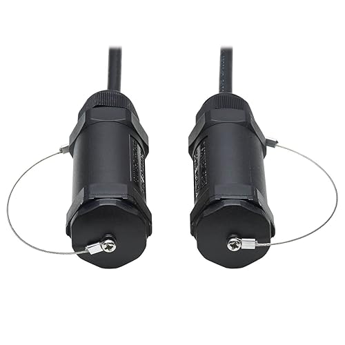 Tripp Lite HDMI Fiber Active Optical Cable Armored Hooded 4K 60Hz M/M 50M (P568FA-50M-W)