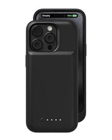 Mophie Juice Pack iPhone 15 Pro Battery Case - Legendary Power & Protection - Up to 50% Extra Battery, 6ft Drop Safety, Eco-Friendly Design, Black