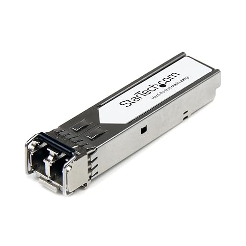 StarTech.com Arista Networks SFP-10G-SR Compatible SFP+ Module - 10GBASE-SRL - 10GbE Multimode Fiber MMF Optic Transceiver - 10GE Gigabit Ethernet SFP+ - LC 300m - 850nm - DDM (AR-SFP-10G-SR-ST) 300m (984ft) 10 Gbps Multi Mode Fiber