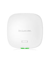 HPE Networking Instant On Access Point AP32 2x2 WiFi 6E Indoor Wireless Access Point | Secure, Tri-Band, Future Ready | Power Source Not Included | US Model (S1T22A) Power Adapter Not Included