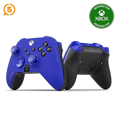 SCUF Instinct Pro Performance Series Wireless Xbox Controller - Remappable Back Paddles - Instant Triggers - Xbox Series X|S, Xbox One, PC and Mobile - Blue