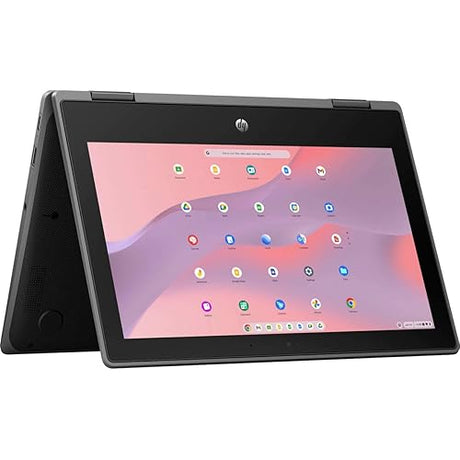 HP Fortis x360 G3 J Chromebook 11.6 HD Touchscreen Notebook Computer, Intel Celeron N5100 1.1GHz, 8GB RAM, 64GB eMMC, Chrome OS (Renewed)
