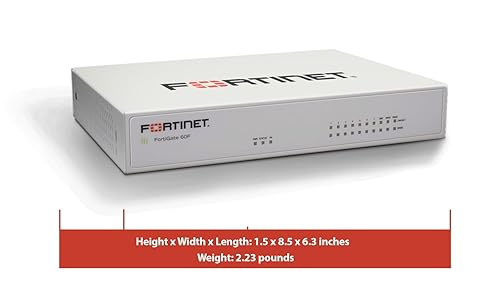 Fortinet FortiGate 60F Hardware – Next-Gen Firewall Protection & Security Base Only