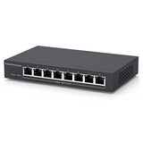 EnGenius ECS208L 8-Port 2.5G Multi-Gigabit Layer 2 Network Switch – Cloud or On-Premise Managed, Cat5e Compatible, High-Speed Ethernet for Business, Servers, Workstations & Wi-Fi Access Points
