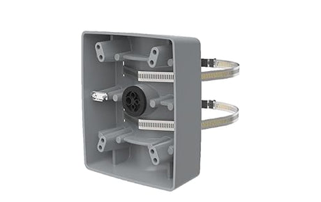 Axis Communications Pole Mount kit - Indoor, Outdoor - Urban Gray - for P/N: 01444-001, 5901-331