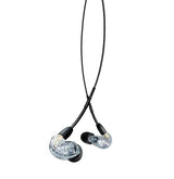 Shure AONIC 215 Wired Sound Isolating Earbuds, Clear Sound, Single Driver, Secure in-Ear Fit, Detachable Cable, Durable Quality, Compatible with Apple & Android Devices - Clear