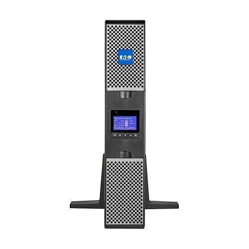 Eaton 9PX Lithium ion UPS, 2U, 2000 VA, 1800 W, 5-20P Input, Outputs: (6) 5-20R, (1) L5-20R, 120V (9PX2000RT-L)