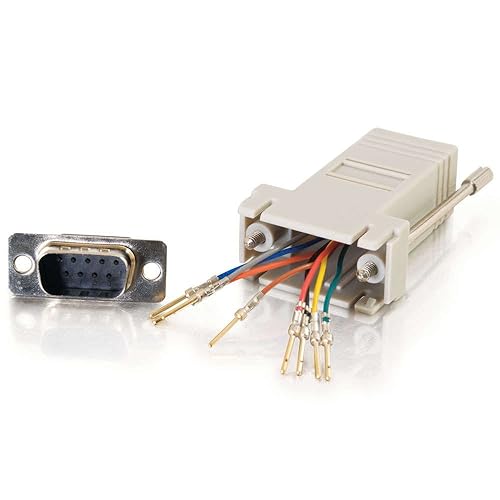 Cables To Go MOD ADPT KIT RJ45F DB9M ( 02945 ) Male Gray