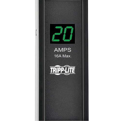 Tripp LITE PDU Metered 120V 20A 5-15/20R 6 Outlet L5-20P 24-Inch Height 0URM