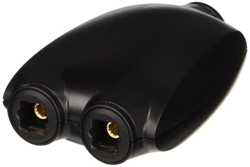 C2G 27027 Toslink Digital Audio Splitter, Black