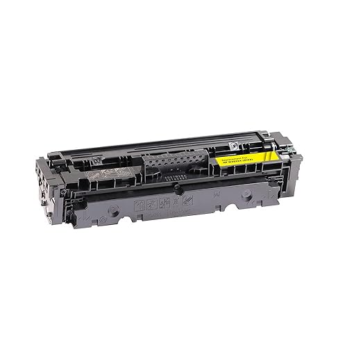 Clover Remanufactured Toner Cartridge (Reused OEM Chip) Replacement for HP 414A (W2022A) | Yellow, 11.19 x 3.06 x 2.38