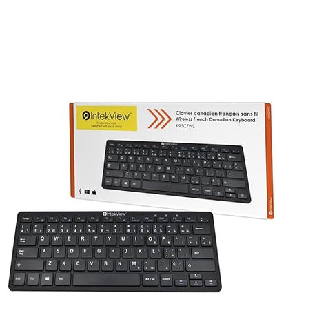 Intekview Wireless Mini-Keyboard French Canadian 11''
