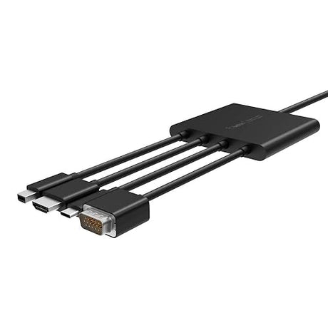 Multiport to HDMI Digital A/V Adapter Standard + VGA