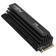 Crucial New 2024 T705 1TB PCIe Gen5 NVMe M.2 SSD with Heatsink - Up to 13,600 MB/s - Game Ready - Internal Solid State Drive (PC) - +1mo Adobe CC - CT1000T705SSD5 1TB T705 W/Heatsink
