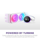 NZXT Kraken Elite v2 240mm RGB AIO CPU Liquid Cooler WT